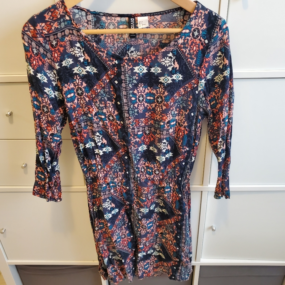 Short boho dress